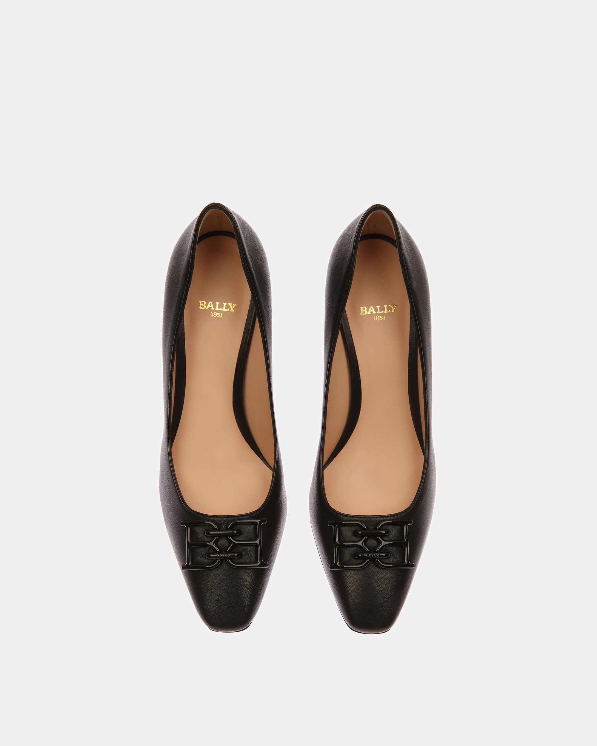Evanca ブラック レザー パンプス - 女性 - Bally - 02