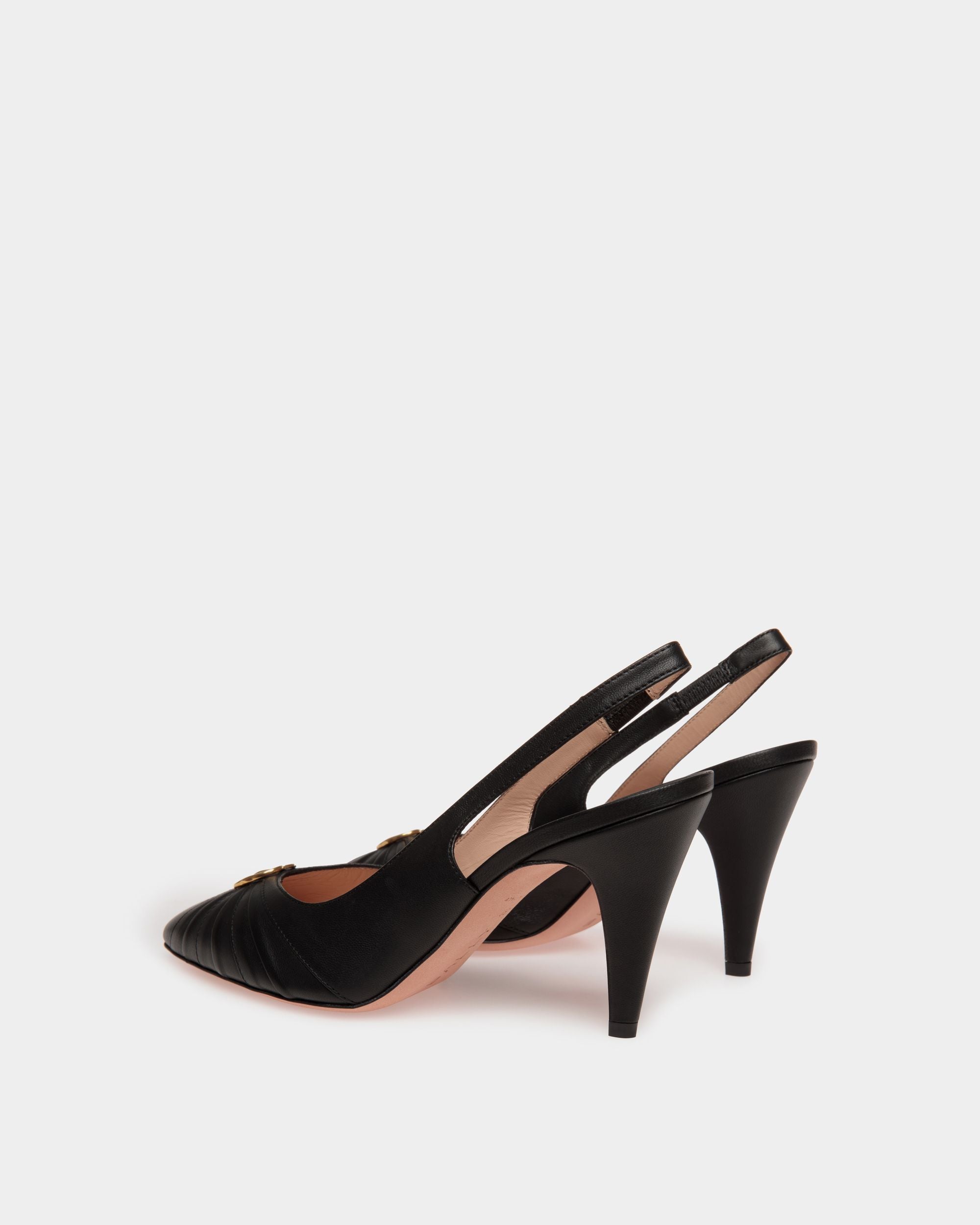 Jolene スリングバック パンプス ブラック レザー - 女性 - Bally - 03