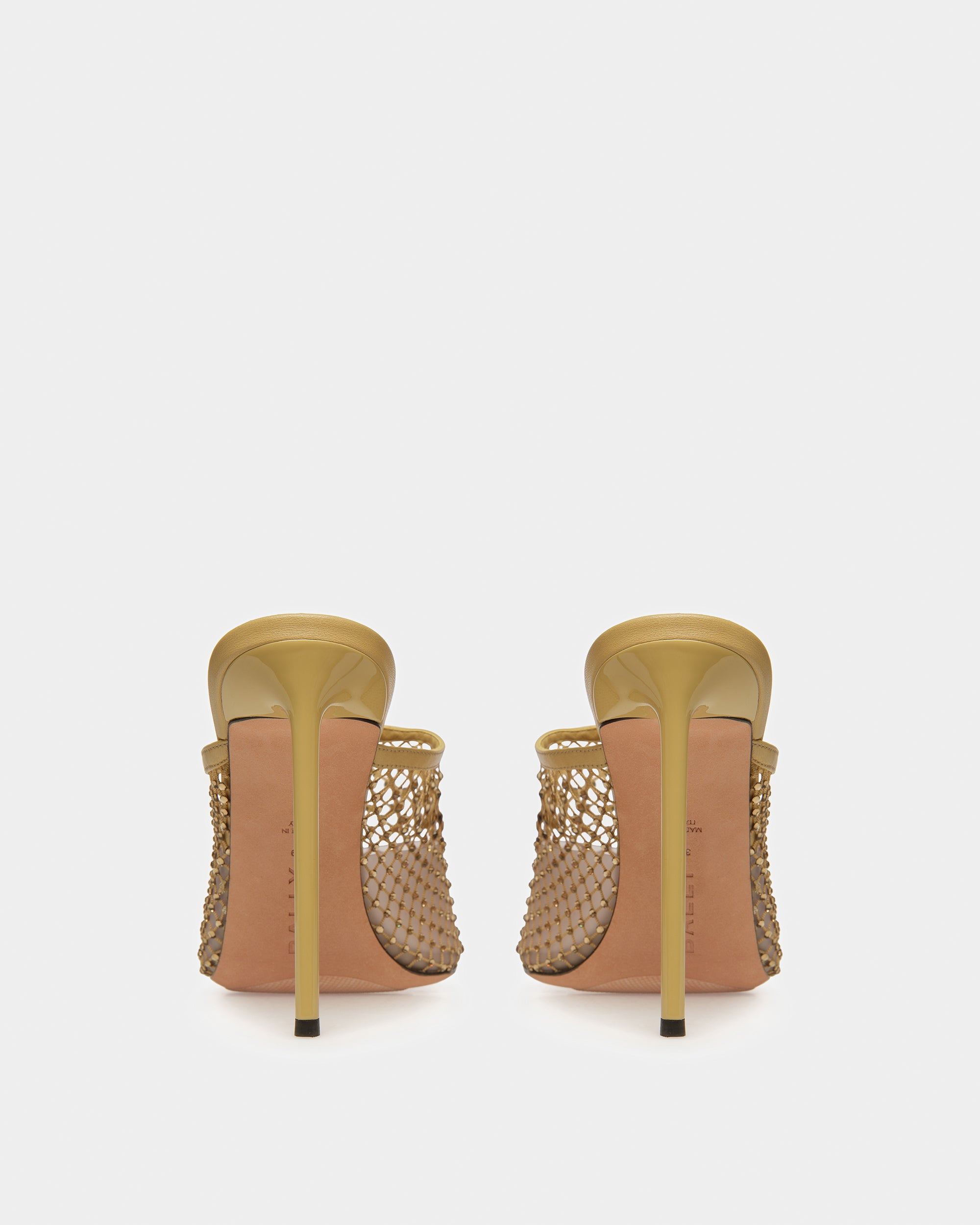 Crystal Fishnet ミュール クリスタル メッシュ - 女性 - Bally - 04
