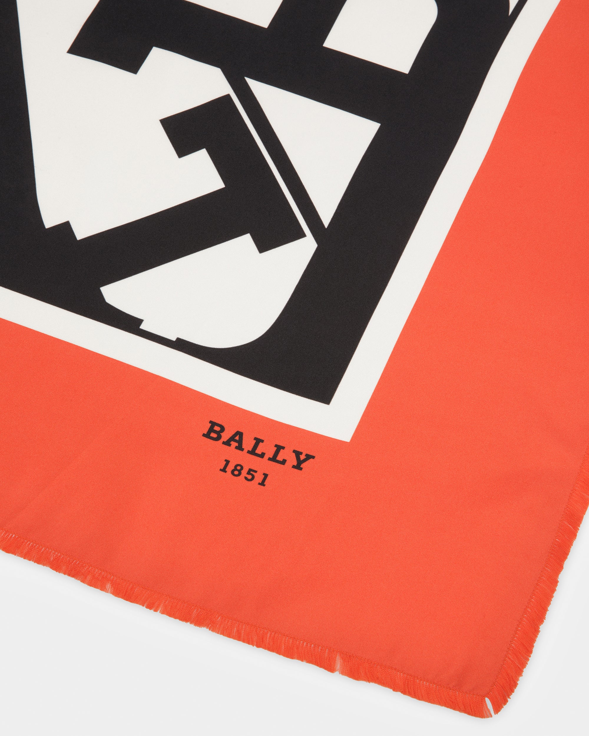 B-Chain スカーフ オレンジ B-Chain スカーフ - 女性 - Bally - 02