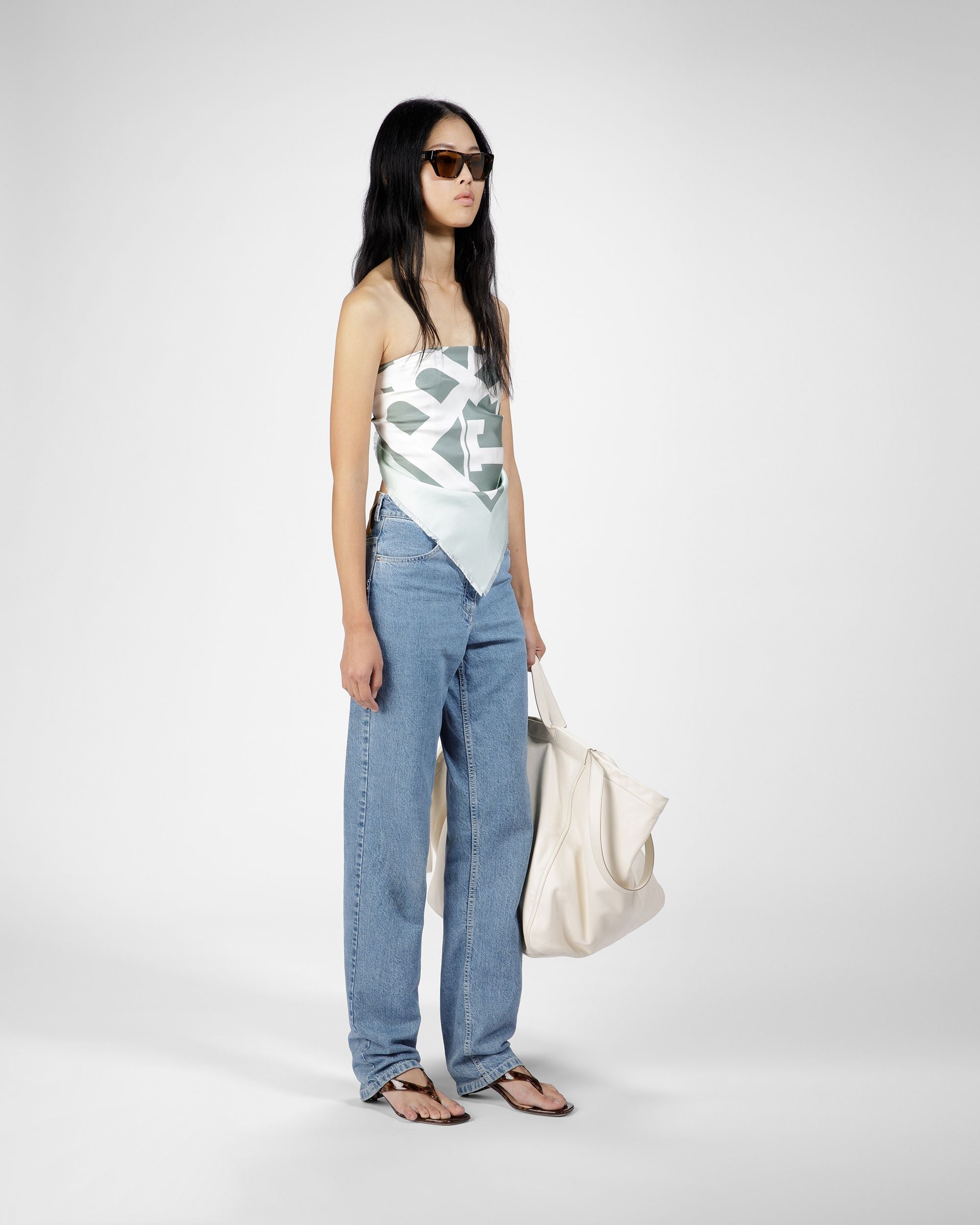 B-Chain スカーフ ライトブルー B-Chain スカーフ - 女性 - Bally - 02