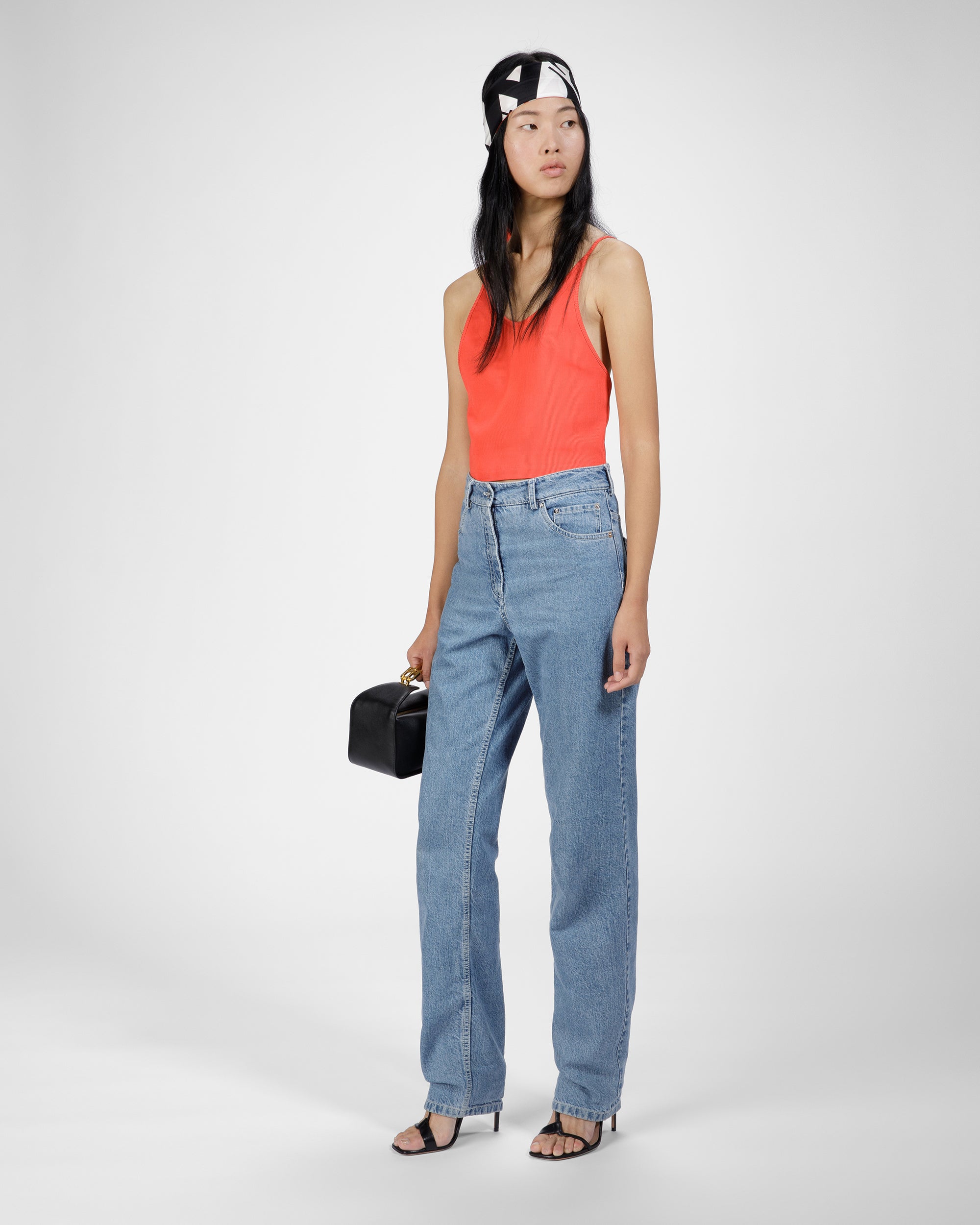 B-Chain バンドー オレンジ リバー シルク バンドー スカーフ - 女性 - Bally - 02