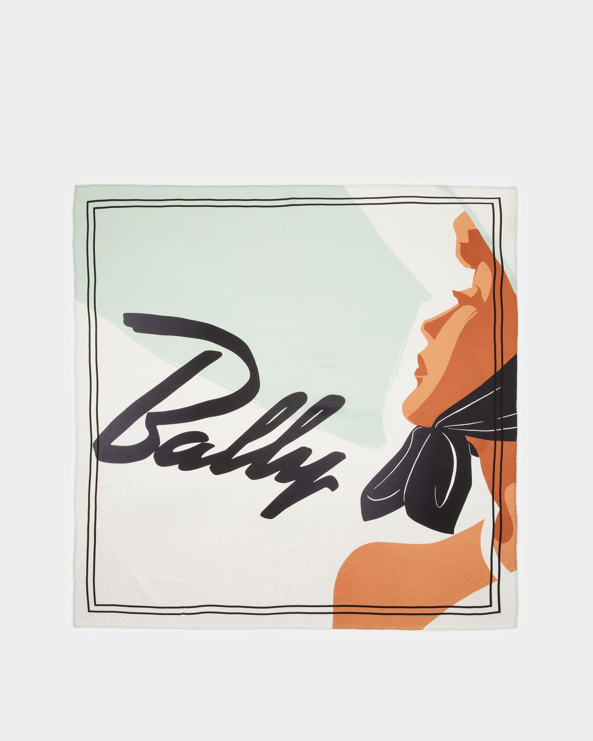 カレ プリントカレ ブルー - 女性 - Bally - 03