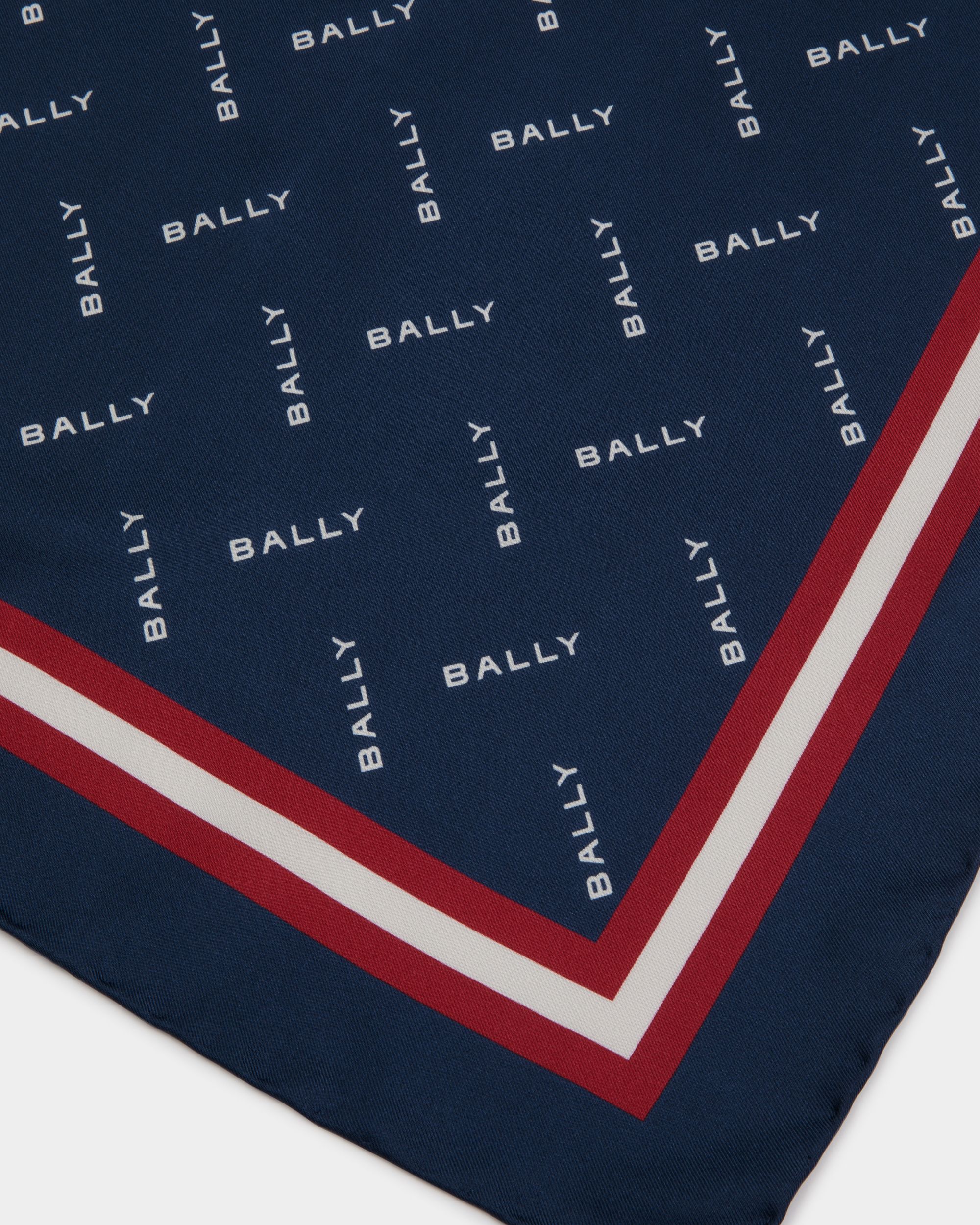 スカーフ ブルー シルク - 女性 - Bally - 02