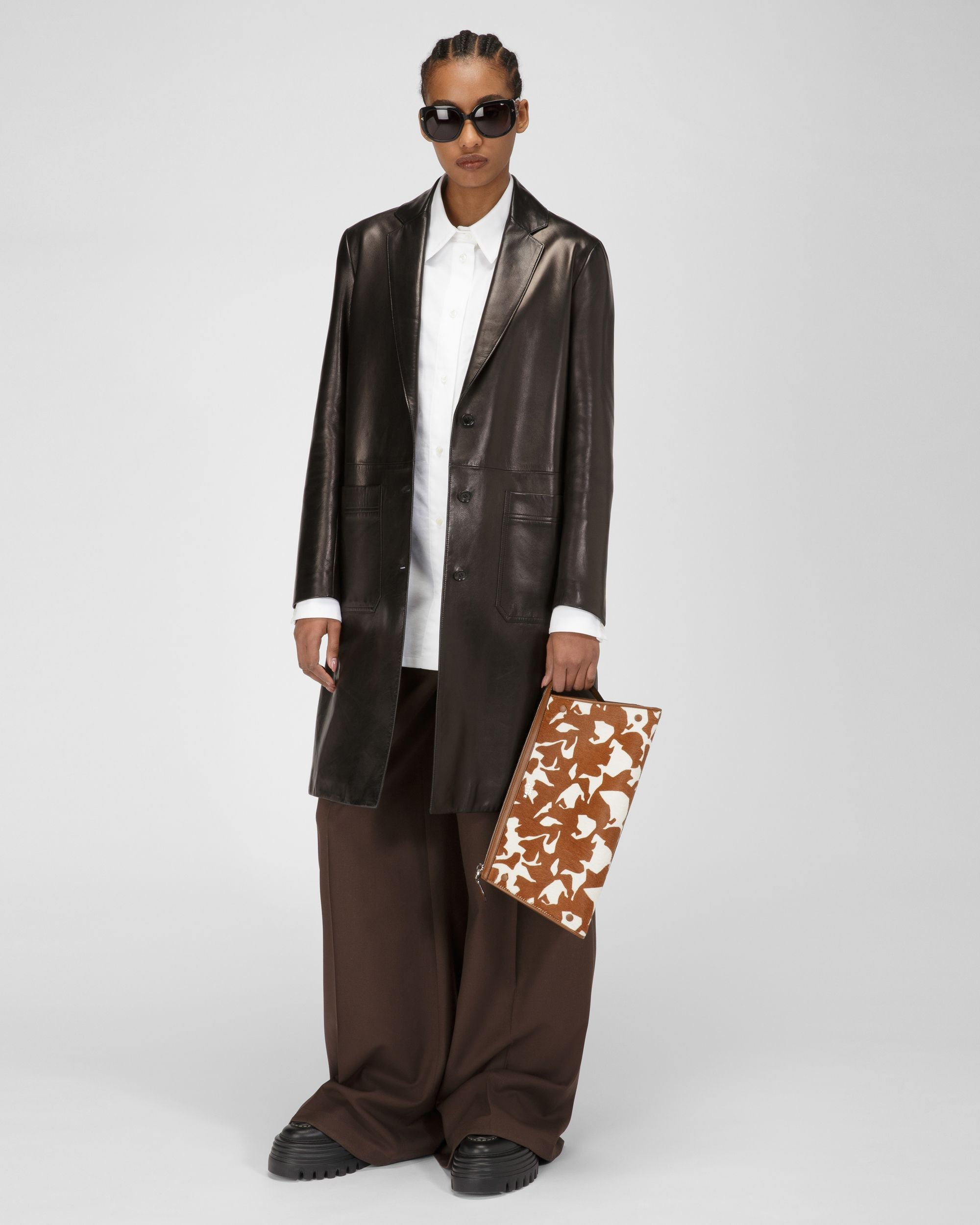 コットン ロングスリーブ シャツ ホワイト コットン ロングスリーブ シャツ - 女性 - Bally - 02