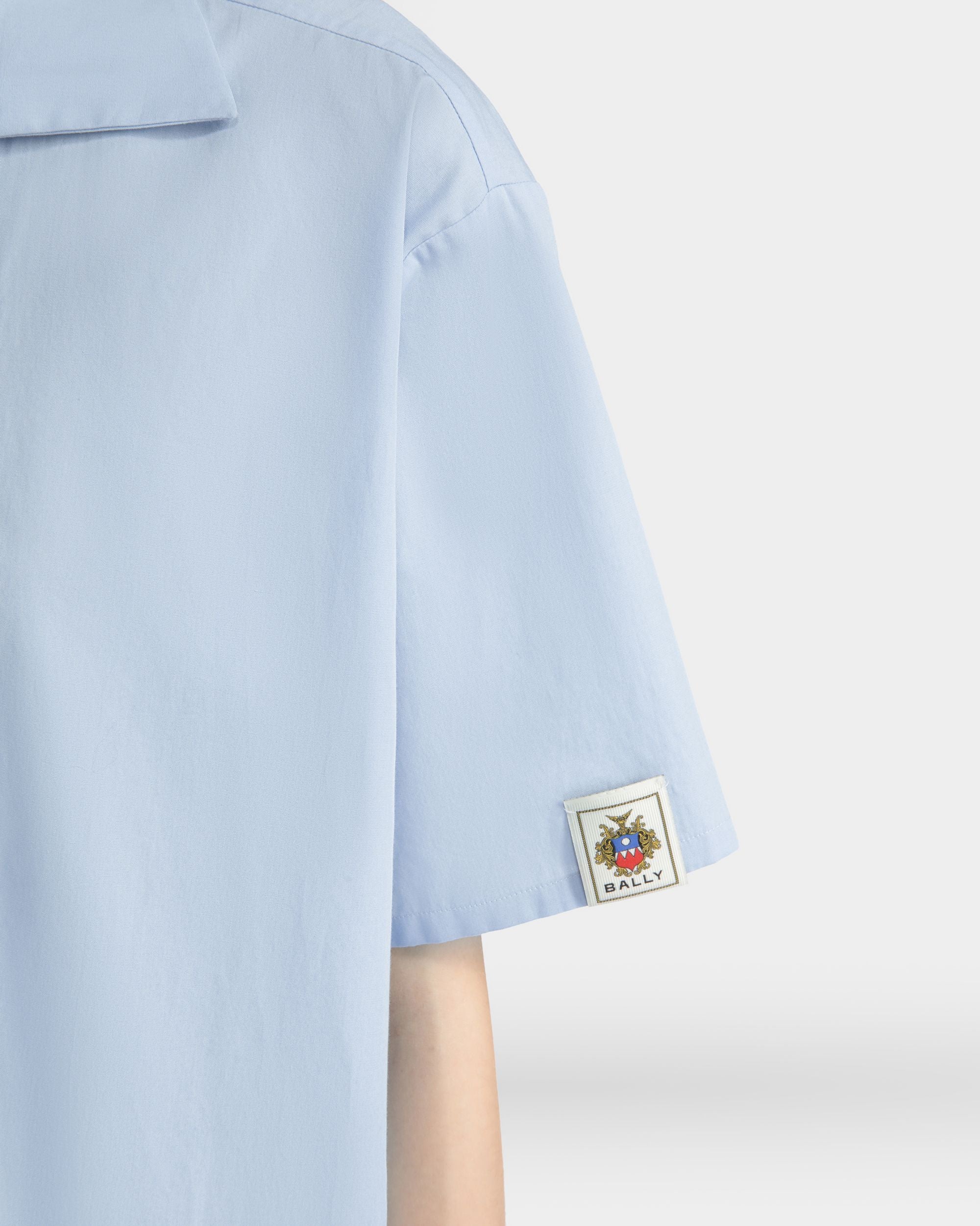 オーバーサイズ シャツ Light Blue コットン - 女性 - Bally - 04