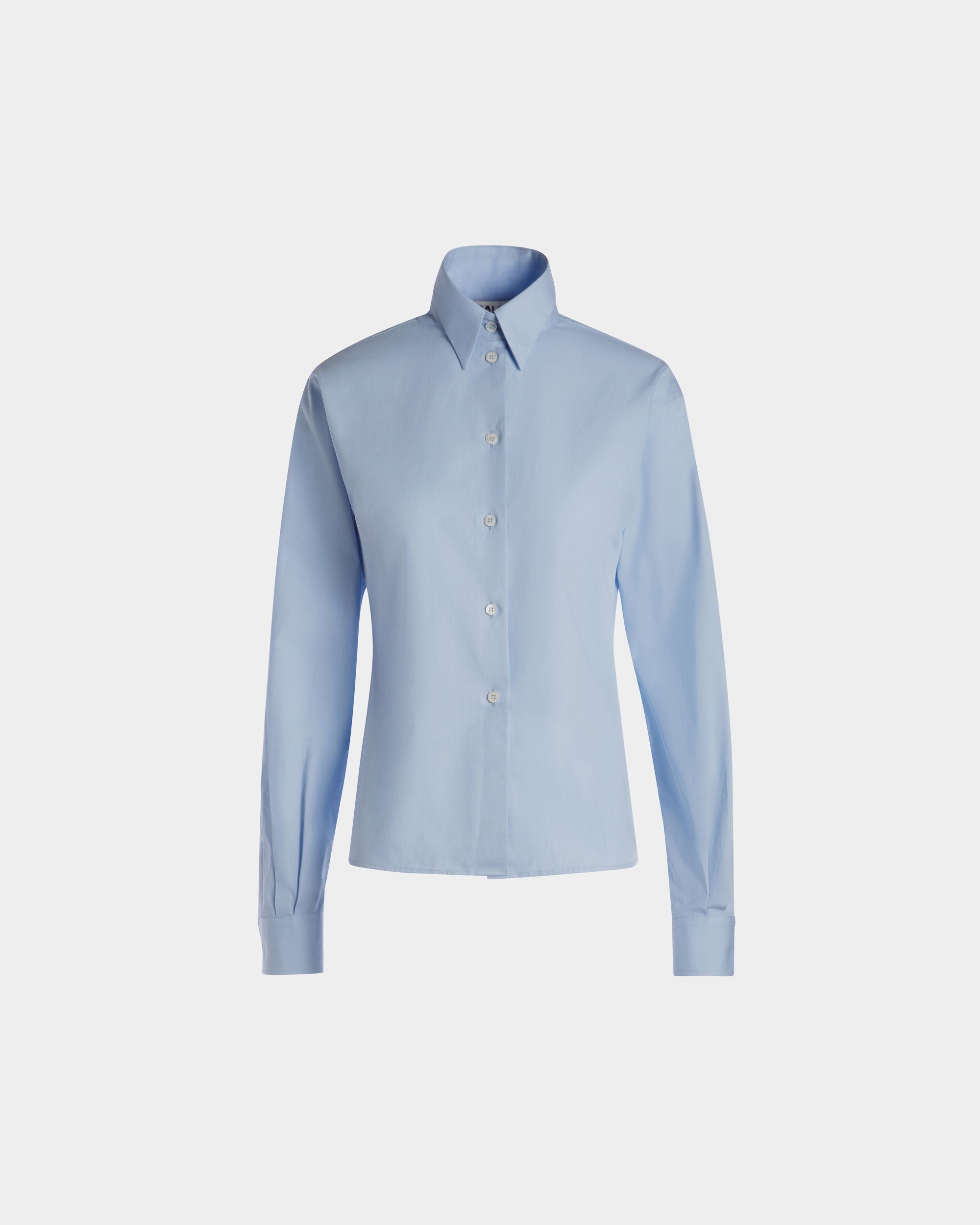 ロングスリーブ シャツ Light Blue コットン - 女性 - Bally - 01