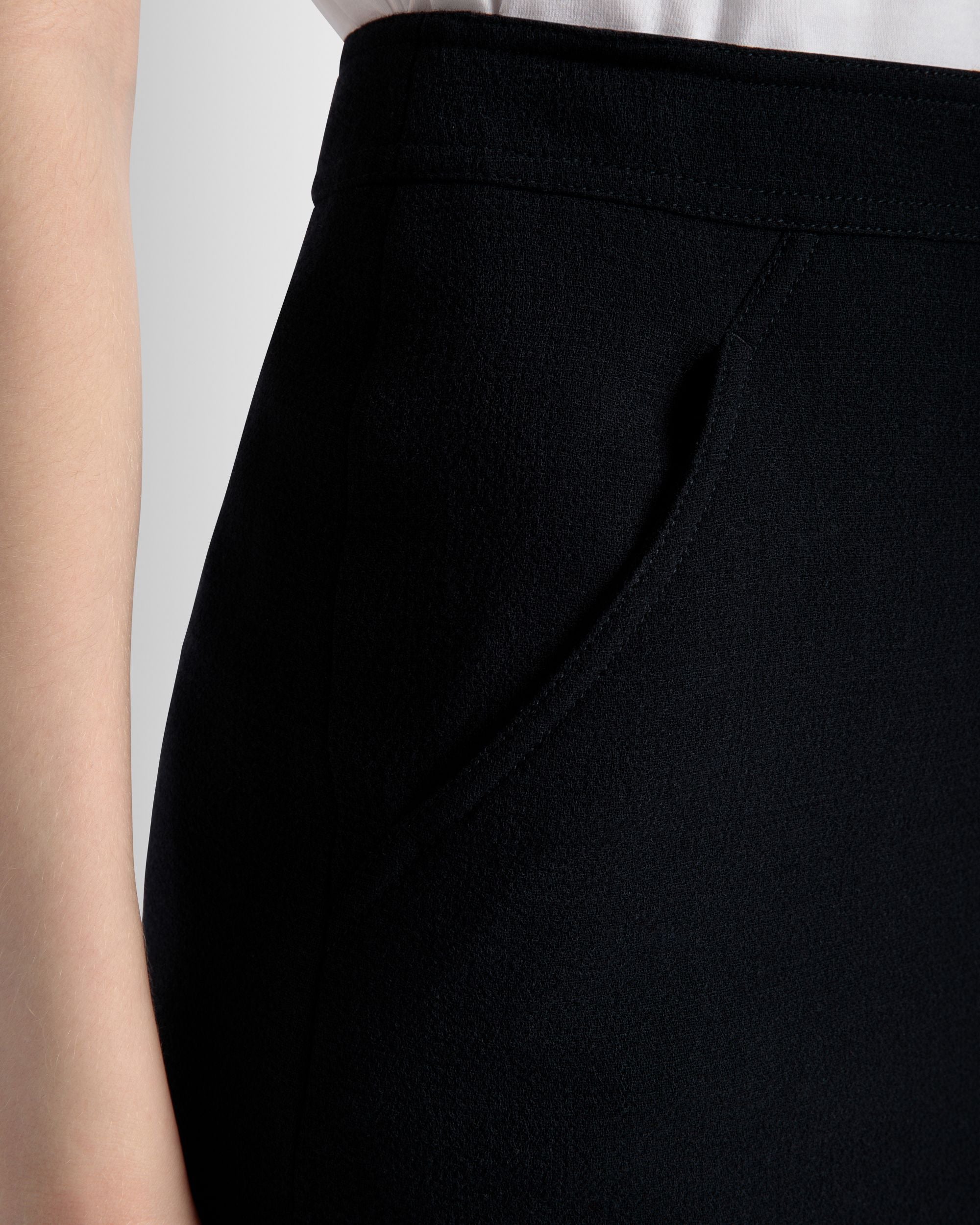 ミディスカート Navy Blue ウール - 女性 - Bally - 04