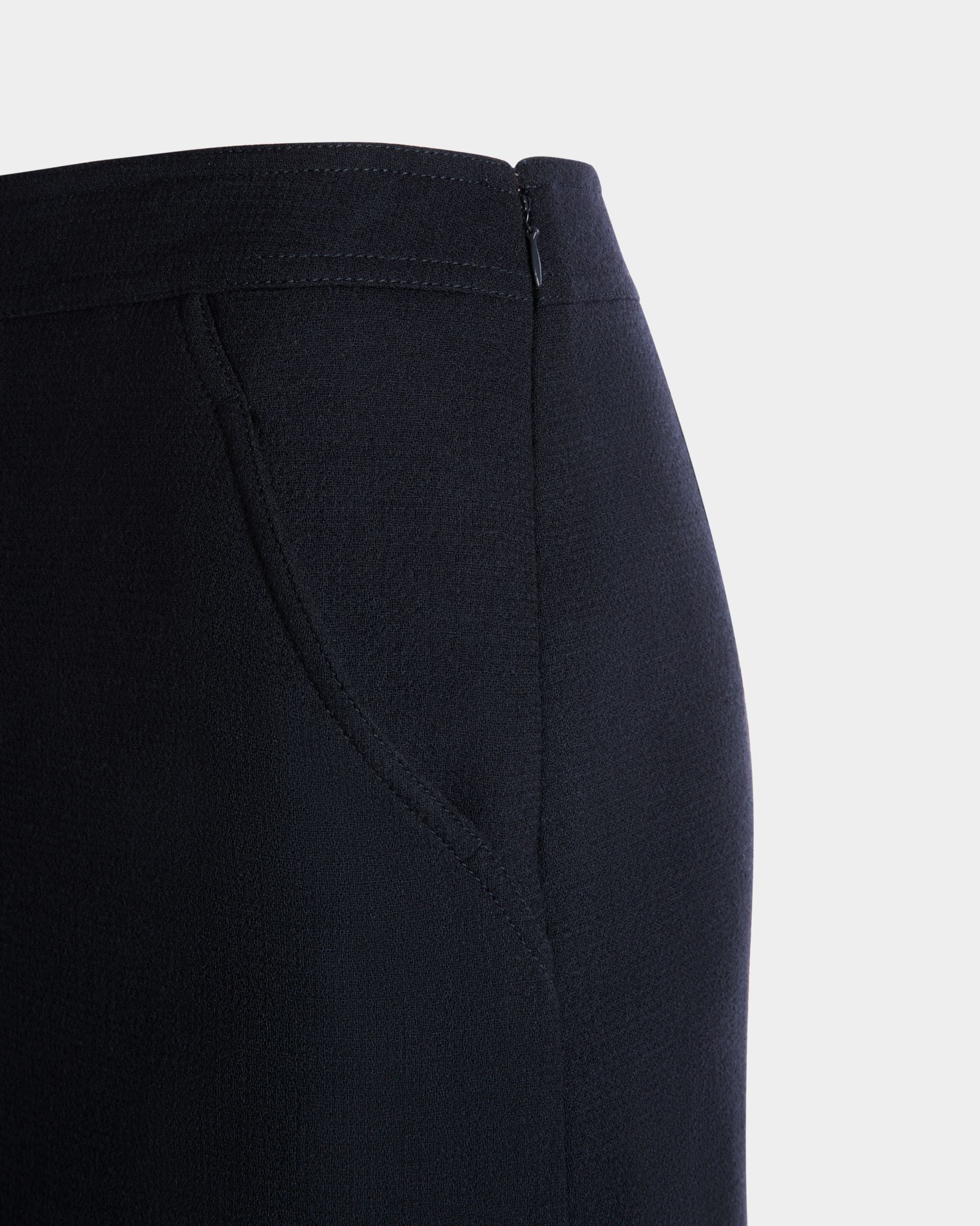ミディスカート Navy Blue ウール - 女性 - Bally - 05
