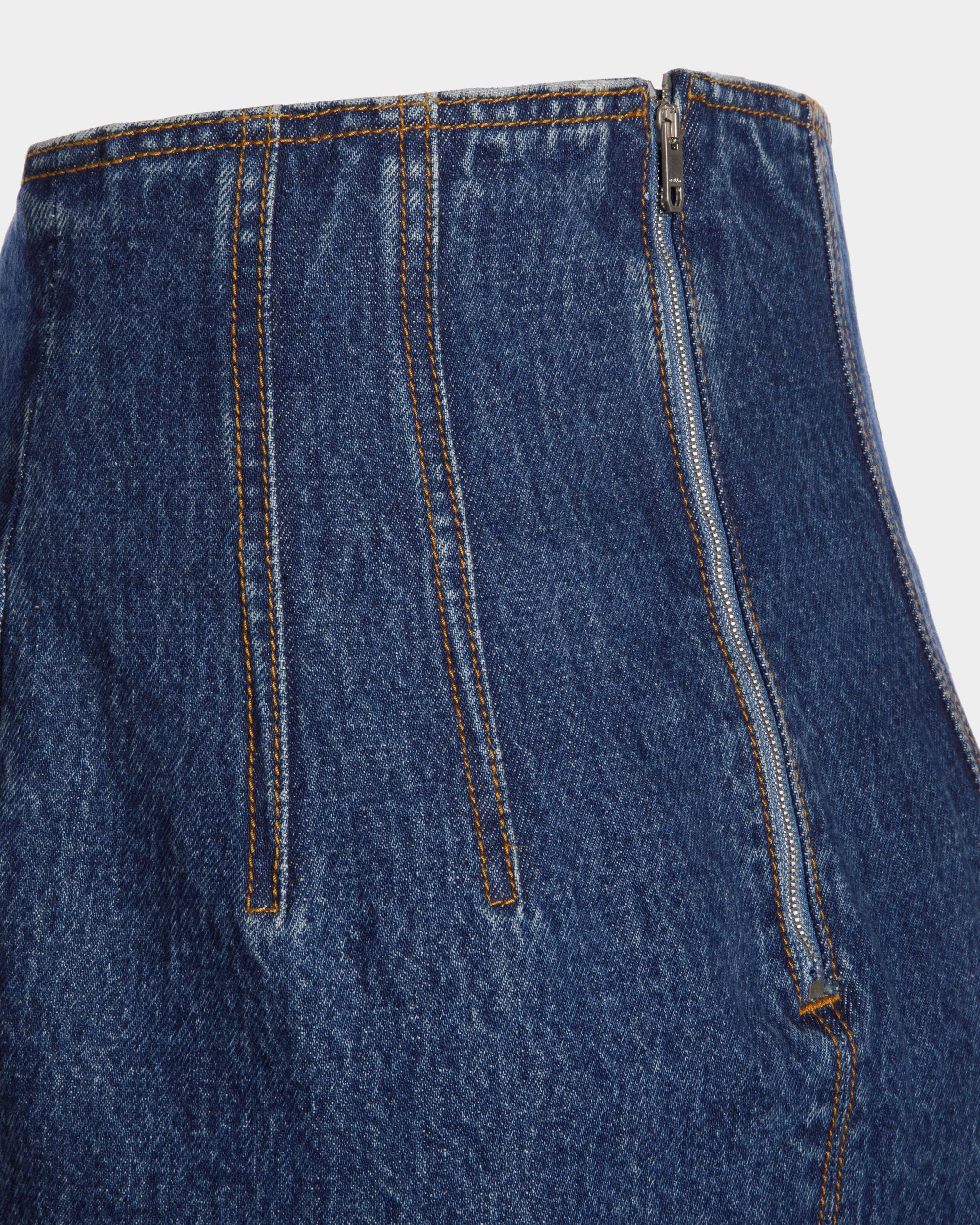 ロングスカート Medium Blue コットン - 女性 - Bally - 04