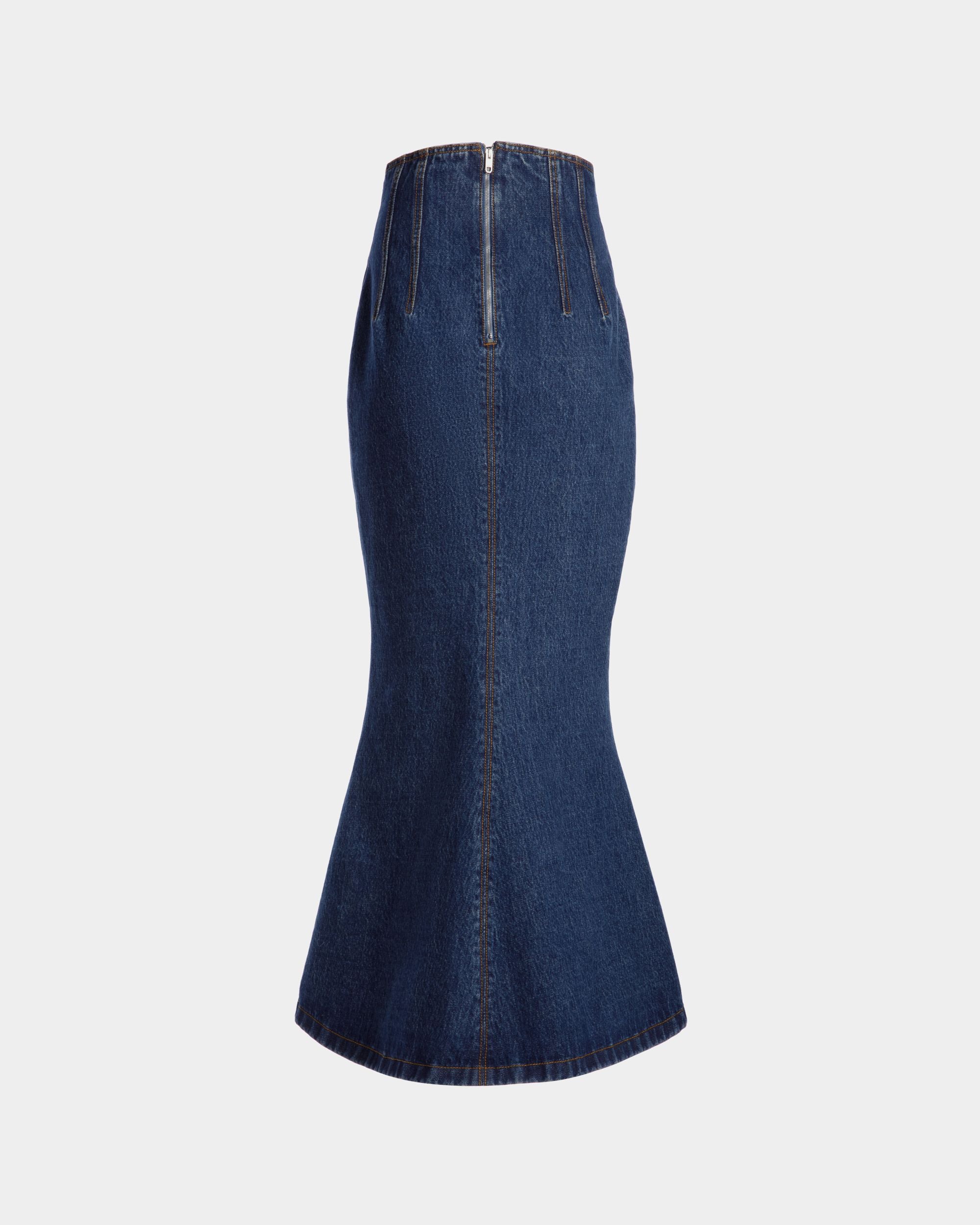 ロングスカート Medium Blue コットン - 女性 - Bally - 07