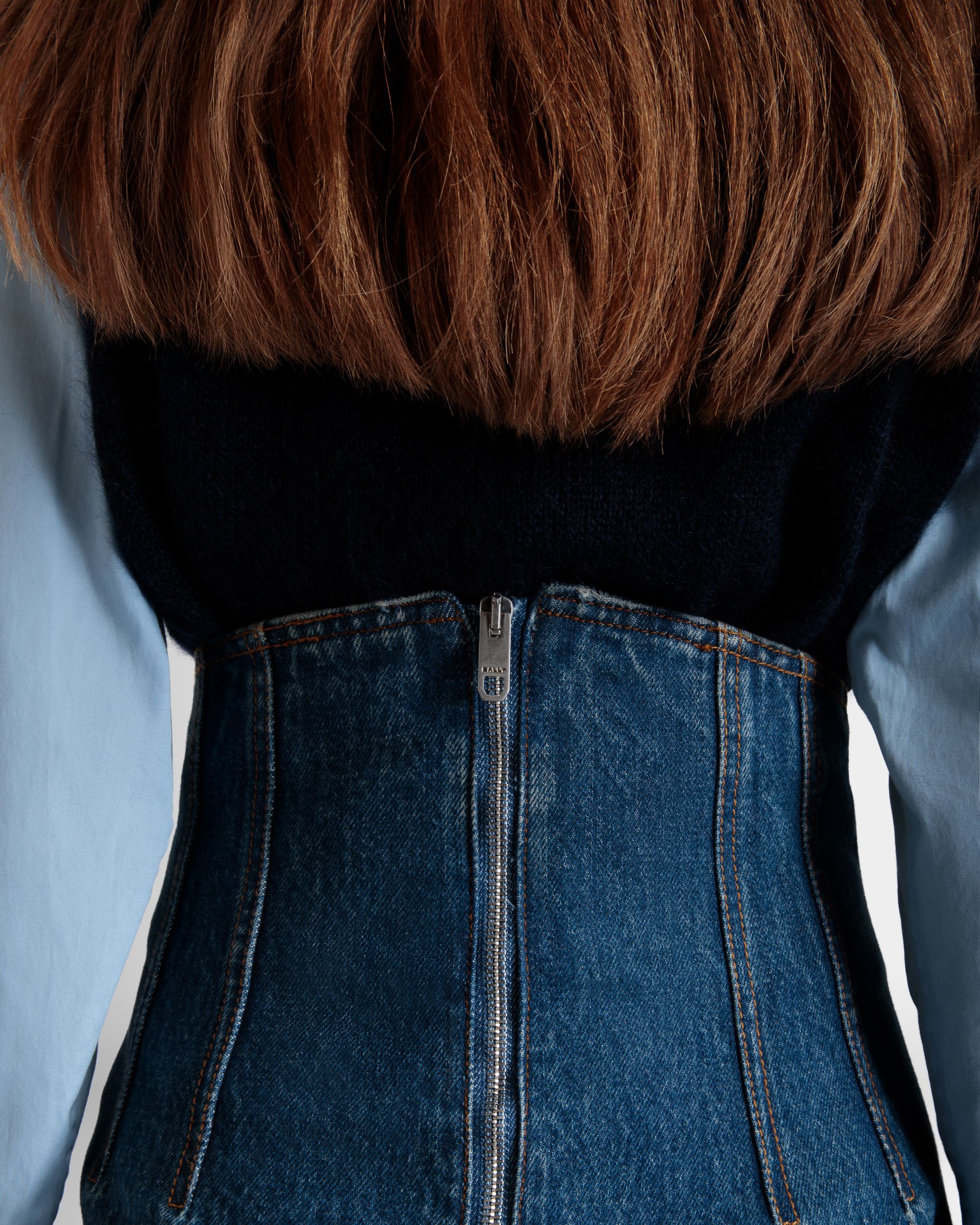 ロングスカート Medium Blue コットン - 女性 - Bally - 08