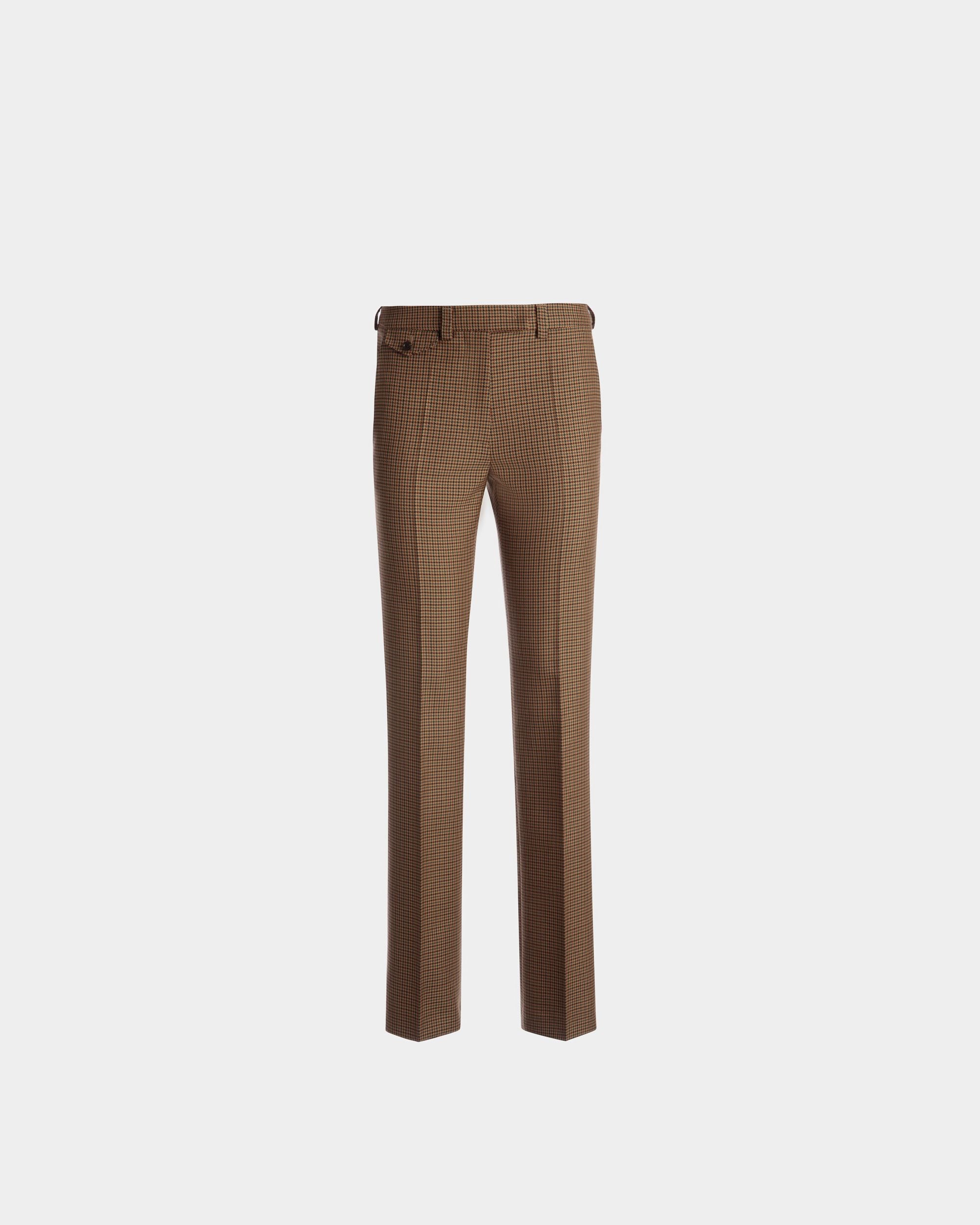 テーラード ストレートパンツ デザートブラウン ウール - 女性 - Bally - 01