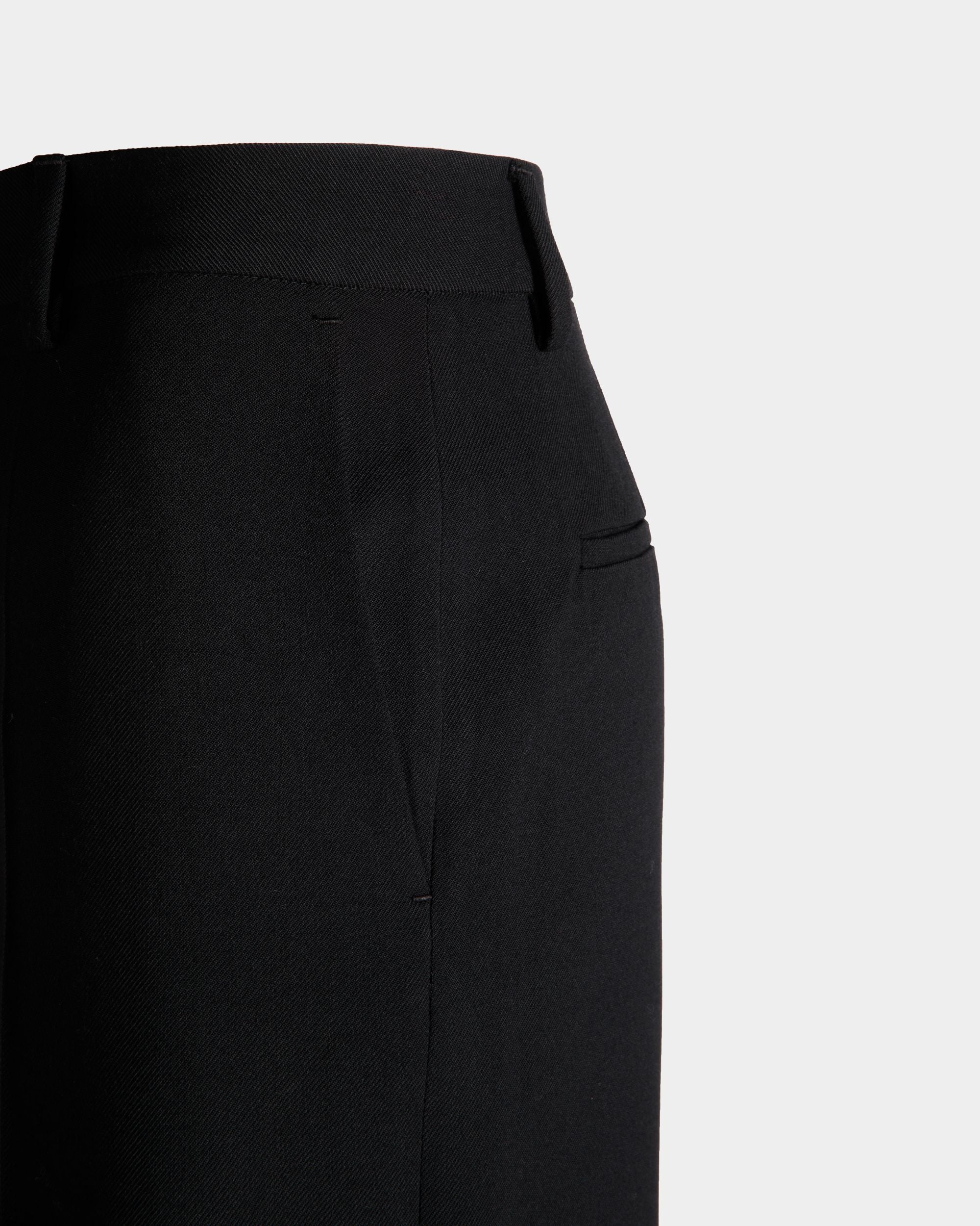 ストレートパンツ ブラック ウールブレンド - 女性 - Bally - 02