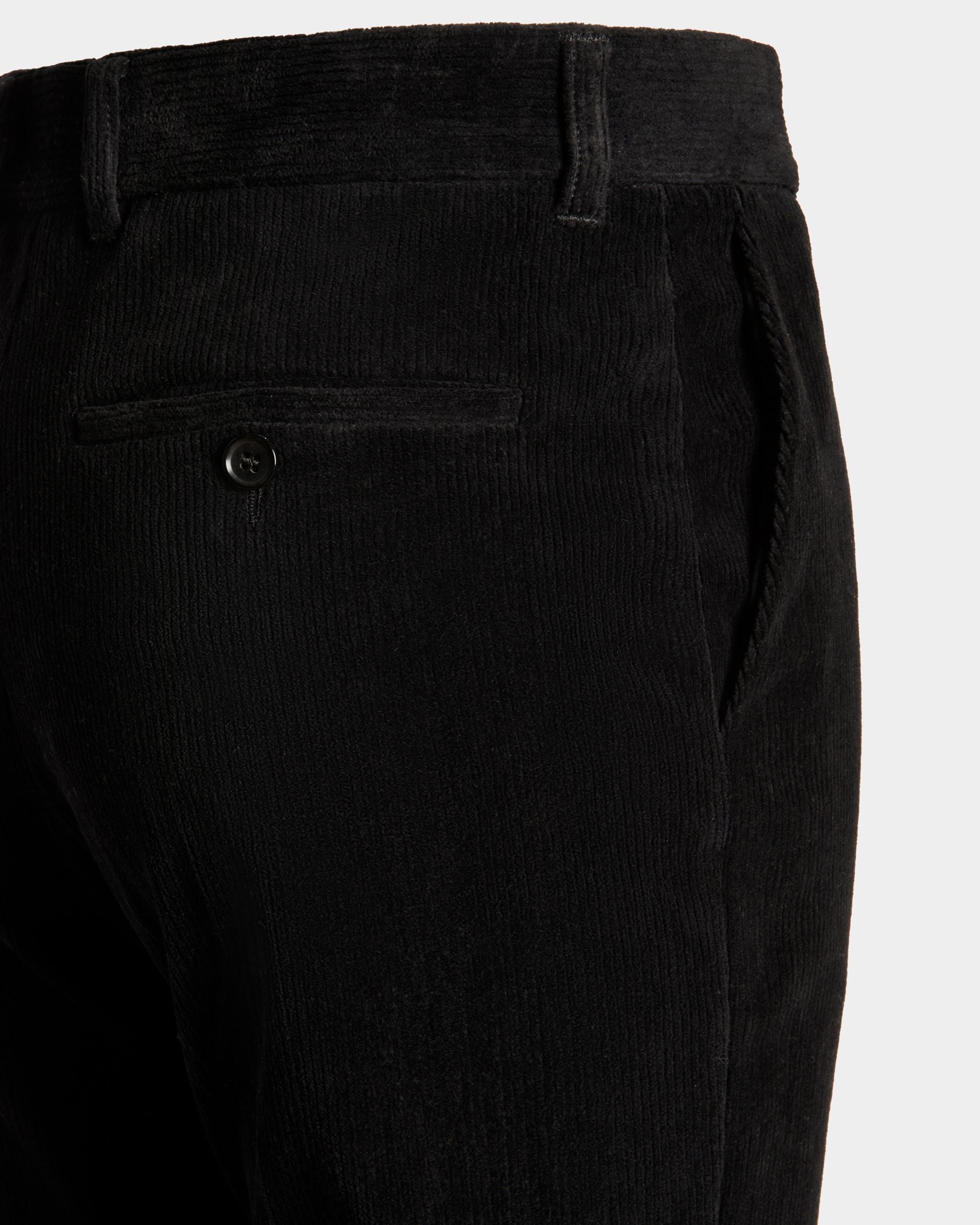 フレアパンツ ブラック コットンコーデュロイ - 女性 - Bally - 04